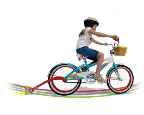 Kredowy Ślad Chalktrail - Przystawka do Roweru - Czerwona 3+ Fat Brain Toys