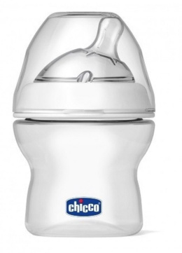 Chicco Butelka Plastikowa Step Up 150 ml Smoczek Silikonowy 0M+ 080711