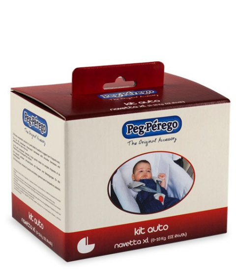 Peg Perego Pasy Kit Auto Navetta - umożliwiające przewożenie gondoli Navetta XL w samochodzie