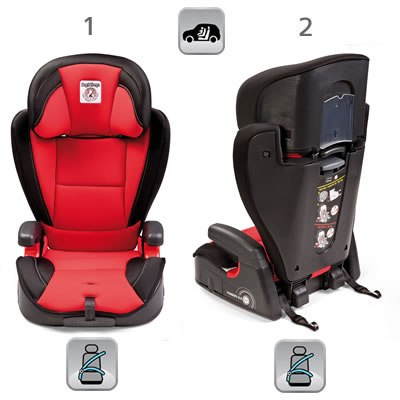 Peg Perego Viaggio 2-3 Surefix Isofix 15-36kg 4 ****ADAC
