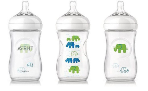 Butelka Philips Avent Natural Deco-Elephant 260ml SCF 627/16