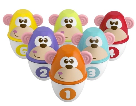 Chicco Kolorowe Kręgle 18m+ 52280