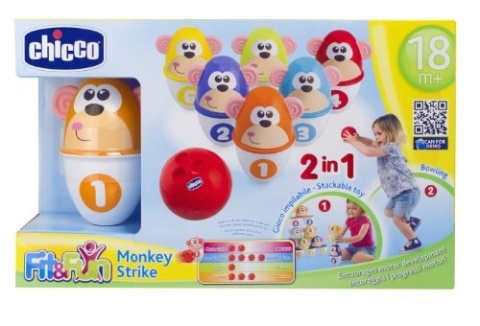 Chicco Kolorowe Kręgle 18m+ 52280