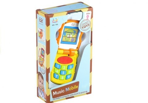 Kolorowy Muzyczny Telefon Komórkowy Dla Maluszka