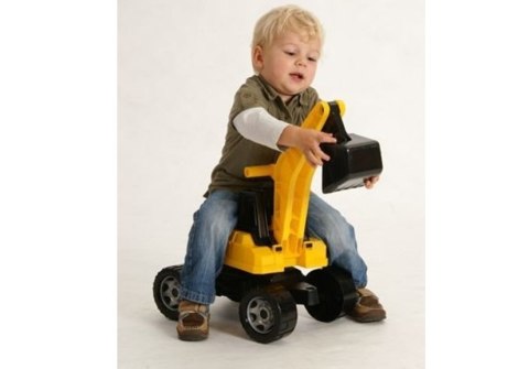 Koparka LENA Żółto Czarna Z Ruchomym Ramieniem