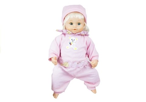 Lalka Bobas w Ubranku Bijące Serce Mruga Oczami