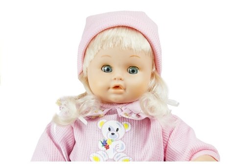 Lalka Bobas w Ubranku Bijące Serce Mruga Oczami