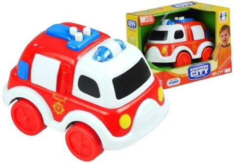Auto Straz Pozarna Wóz strażacki z Dźwiękiem