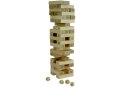 Gra Zręcznościowa Wieża Drewniana 48 Klocków