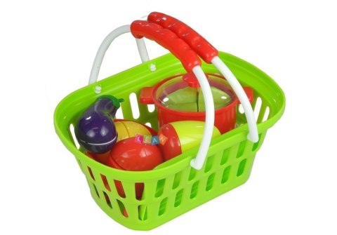 Zestaw Mała Przenośna Kuchnia w Koszyku + Kuchenka