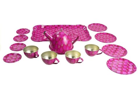 Zestaw do Herbaty Filiżanki Talerzyki Czajnik