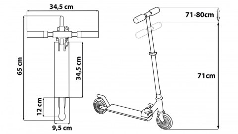 HULAJNOGA 2-KOŁOWA CARS