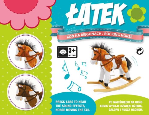 Koń Łatek jasny brąz