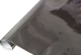Folia rolka lustrzana lustro chrom czarna 1,52x30m