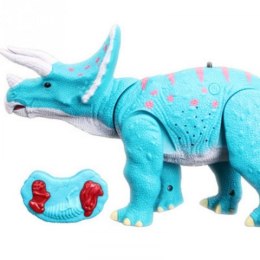Dinozaur RC Triceratops sterowany + dźwięki