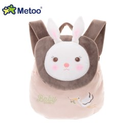 Plecak METOO królik brązowy z bocianem 28cm