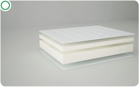 DANPOL Materac LATEKS PIANKA 140x70x10 T18D