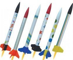 Zestaw sześciu rakiet MAXI 2502