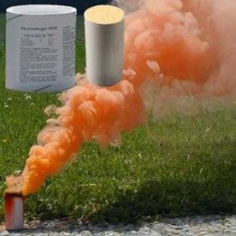 Świeca dymna duża AX-60 pomarańczowa - 1szt