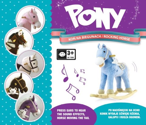 Koń Pony Purple