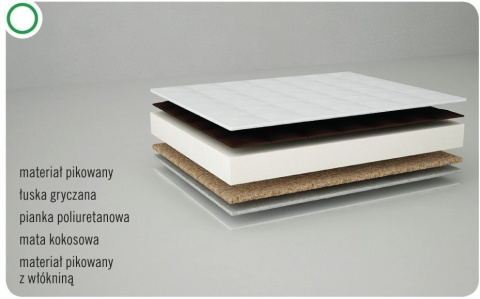 DANPOL Materac GRYKO-KOKO 190x80x10 T25