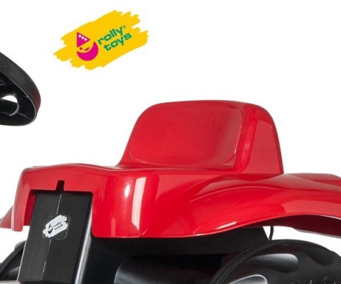 Rolly Toys rollyKid Traktor na pedały Massey Ferguson z przyczepką