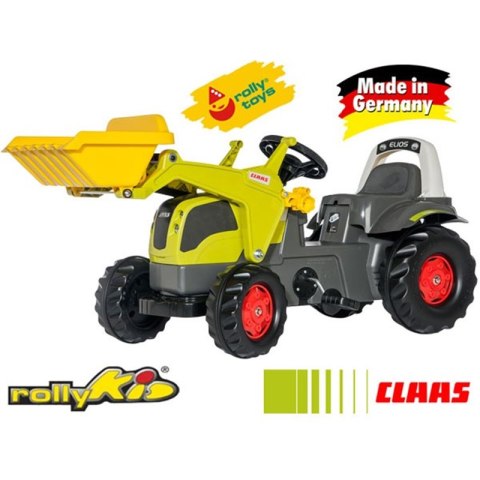 Rolly Toys rollyKid Traktor na pedały CLAAS + łyżka