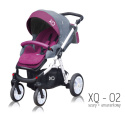 Sport XQ BabyActive Wózek spacerowy idealny na drogi i bezdroża! XQ-02 - biały stelaż