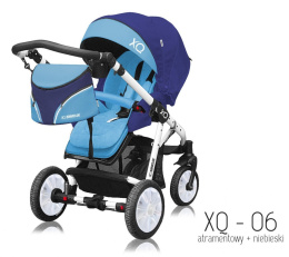 Sport XQ BabyActive Wózek spacerowy idealny na drogi i bezdroża! XQ-06 - biały stelaż