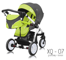 Sport XQ BabyActive Wózek spacerowy idealny na drogi i bezdroża! XQ-07 - biały stelaż