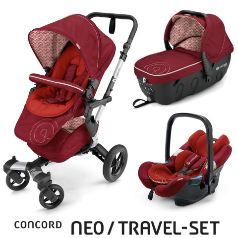 Concord Wózek Neo 3w1 Travel Set (Sleeper + Air Safe)  