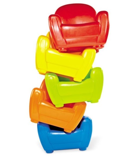 Chicco Wygodny żółty fotel do dziecięcego pokoju