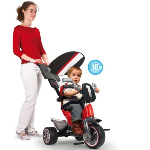 INJUSA Rowerek Trójkołowy SPORT Czerwony + Daszek