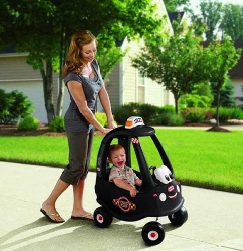 Little Tikes Jeździk Cozy Coupe Czarne Taxi