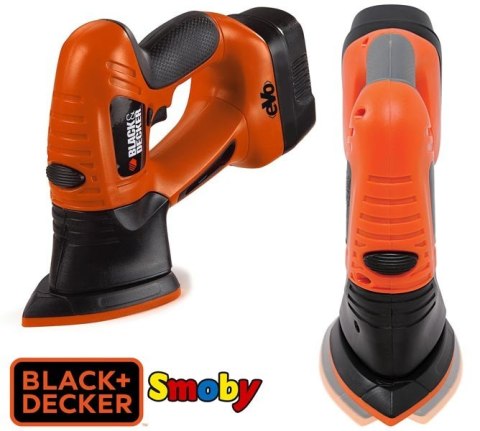 SMOBY Black Decker Wkrętarka Wyrzynarka 3w1 z dźwiękiem