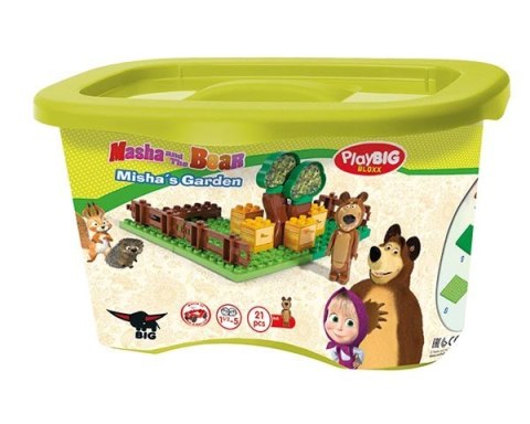 BIG Klocki Play Bloxx Masza i Niedzw Ogród Miszy