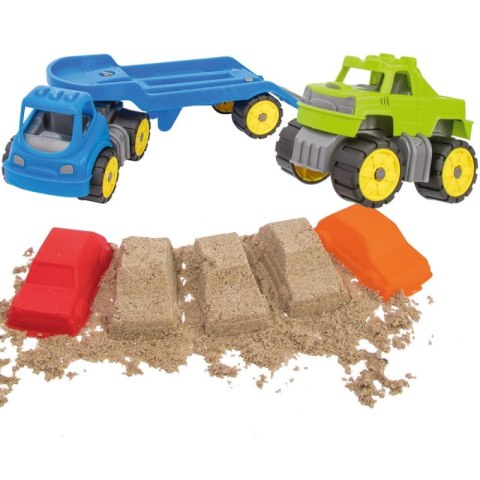 BIG Laweta z Monster Truckiem Mini Power Worker