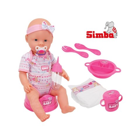 Simba New Born Baby lalka 43 cm Bobas z akcesoriami