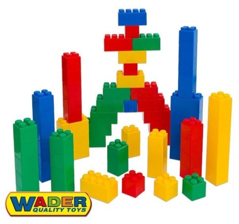 Olbrzymie Klocki XXL Plac budowy 72 elem.