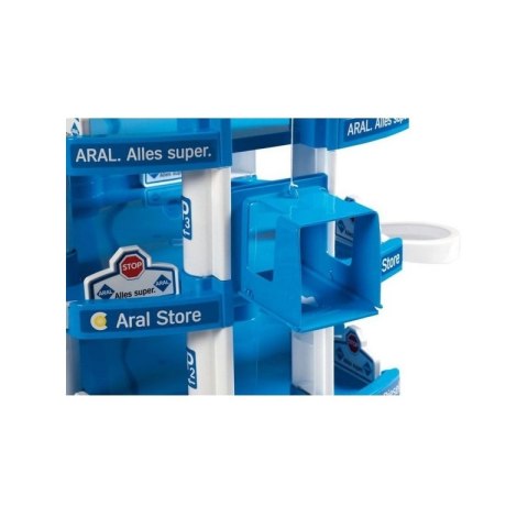 Wader QT Duży 4-poziomowy Parking Garaż Myjnia Aral + 3 AUTKA