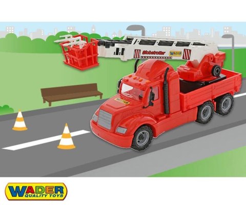 Gigant Straż Pożarna Ciężarówka Dźwig