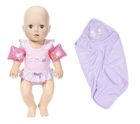 Baby Annabell Lalka Nauka Pływania