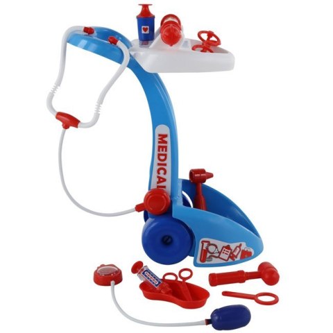 Medyczny Wózek Lekarza Doktora z Akcesoriami