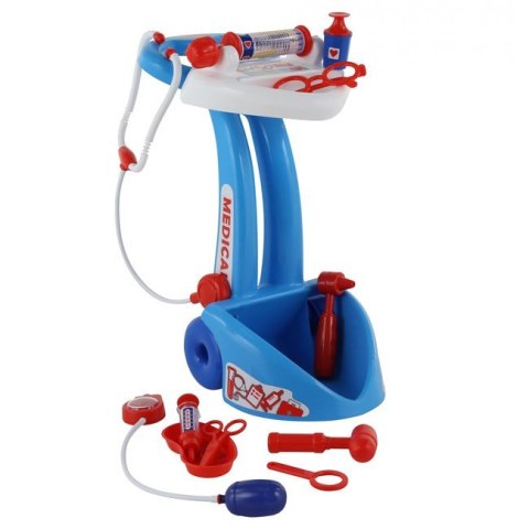 Medyczny Wózek Lekarza Doktora z Akcesoriami