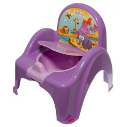 Nocnik-krzesełko safari fioletowy
