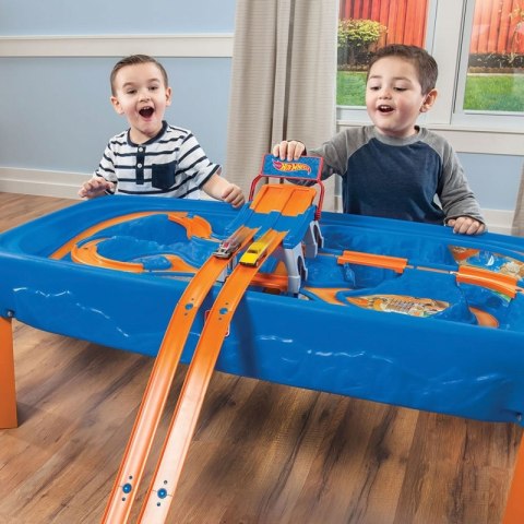 Step 2 Hot Wheels tor samochodowy Trasa kanion z blatem kolejka