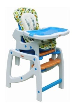 Krzesełko ARTI Swing - wielofunkcyjne krzesełko ze stolikiem orange