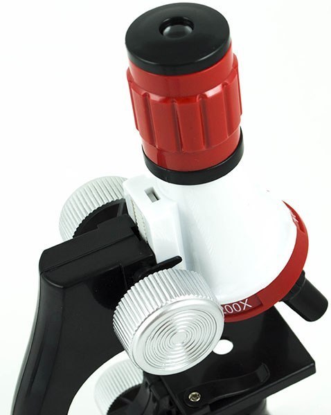 Mikroskop szkolny edukacyjny naukowy 1200x akcesoria