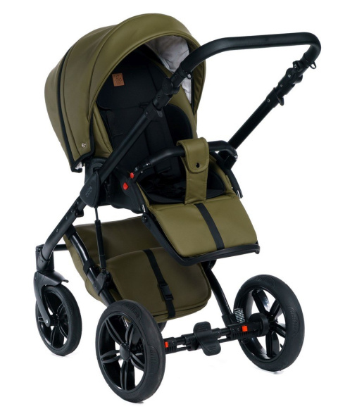 MAX 500 3w1 Dada Prams wózek dziecięcy z fotelikiem Kite 0-13kg - Olive