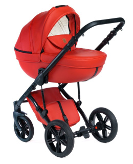 MAX 500 3w1 Dada Prams wózek dziecięcy z fotelikiem Kite 0-13kg - Red Carpet